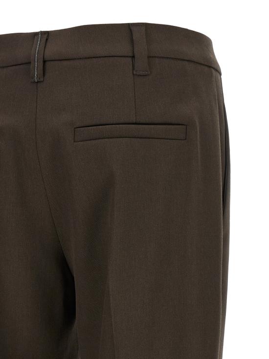  브루넬로 쿠치넬리 팬츠 LDMB176P8703C4222 BROWN - BRUNELLO CUCINELLI