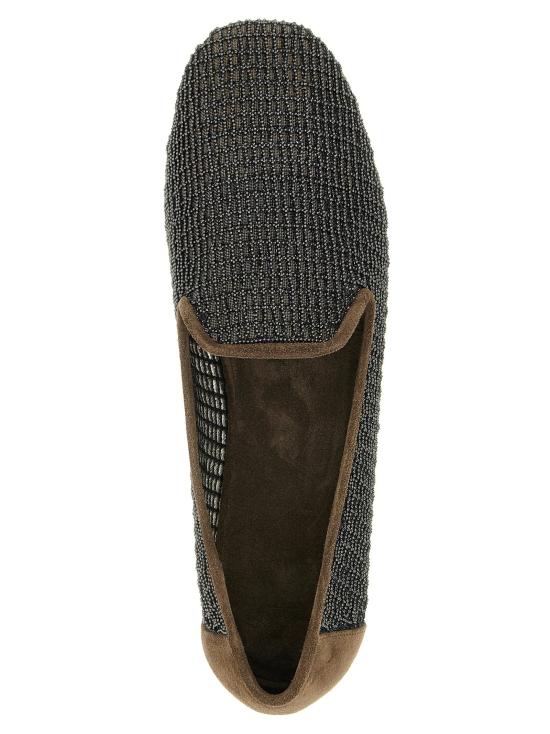  브루넬로 쿠치넬리 스니커즈 LDMZSFC3172C8769 BROWN - BRUNELLO CUCINELLI