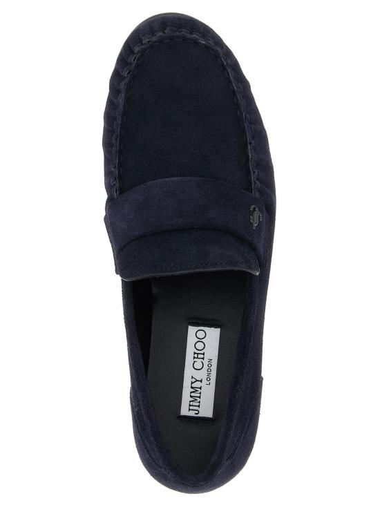  지미추 스니커즈 LDELLISLOAFERFSUEMARINE NAVY - JIMMY CHOO