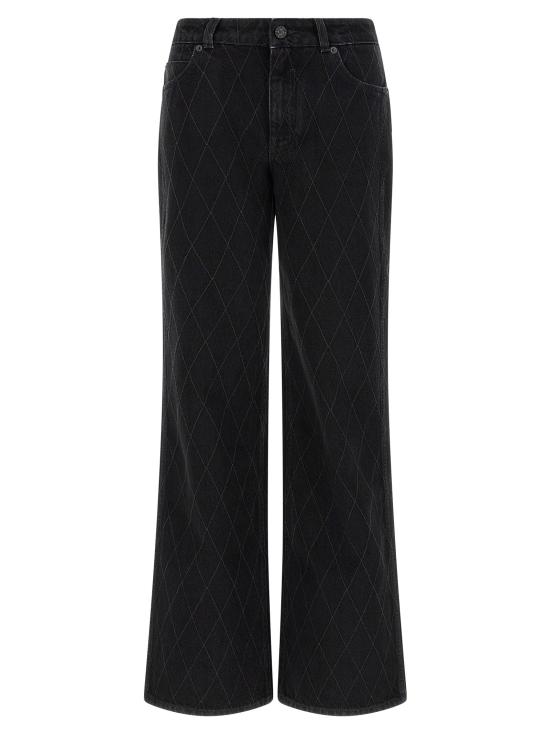  발망 데님 팬츠 LDHF1MI052DG130PC BLACK