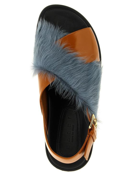  마르니 샌들 LDFBMS018101P7614ZP083 BLUE GREY - MARNI