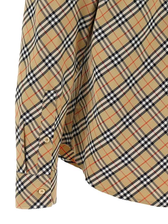  버버리 셔츠 LD8104072SANDIPCHECK BEIGE - BURBERRY
