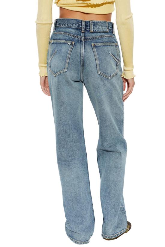  알라이아 데님 팬츠 FW26F303 AA9P1274D023C A20 DirtyWash 30 BLUE - ALAIA