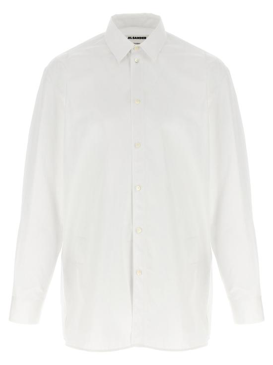  질샌더 셔츠 LDJ24DL0113J45001100 WHITE
