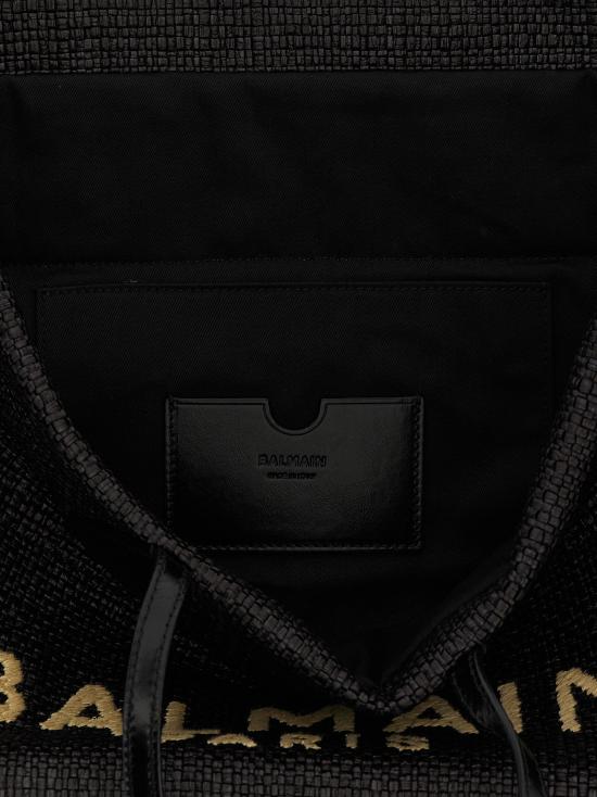  발망 토트백 LDGN1FI015TRAA0PA BLACK - BALMAIN
