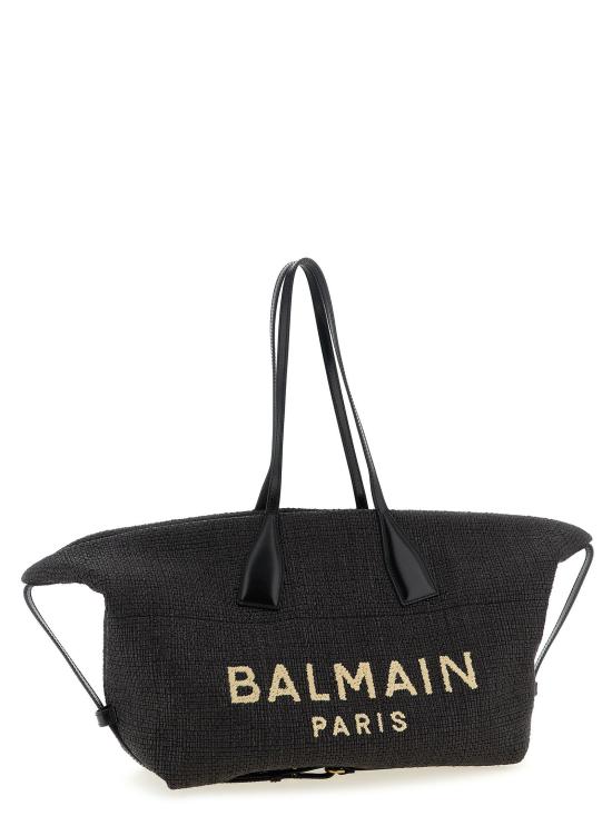  발망 토트백 LDGN1FI015TRAA0PA BLACK - BALMAIN
