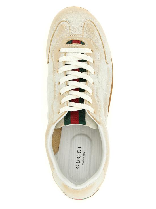  구찌 스니커즈 LD857016AAF0E9073 CREAM - GUCCI