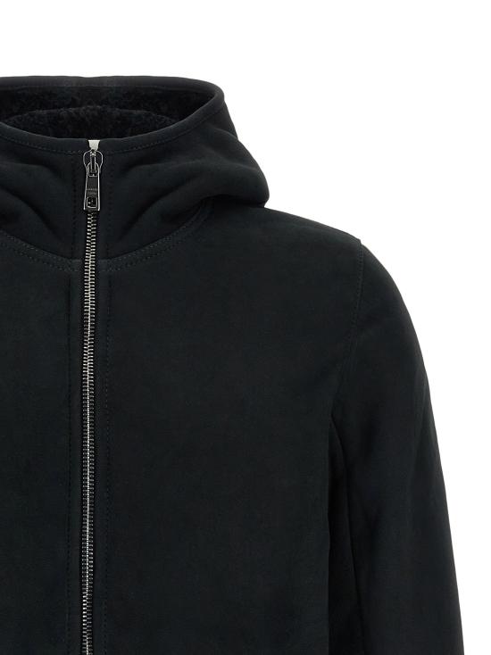  조르지오 브라토 후드 티셔츠 LDGU27F26018MEVLNERO BLACK - GIORGIO BRATO