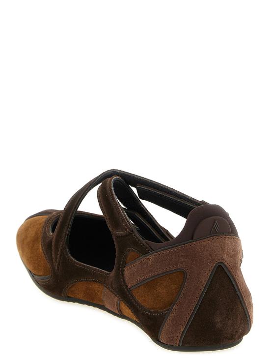  디 아티코 스니커즈 LD261WSH00871LBT040AA773 BROWN - THE ATTICO