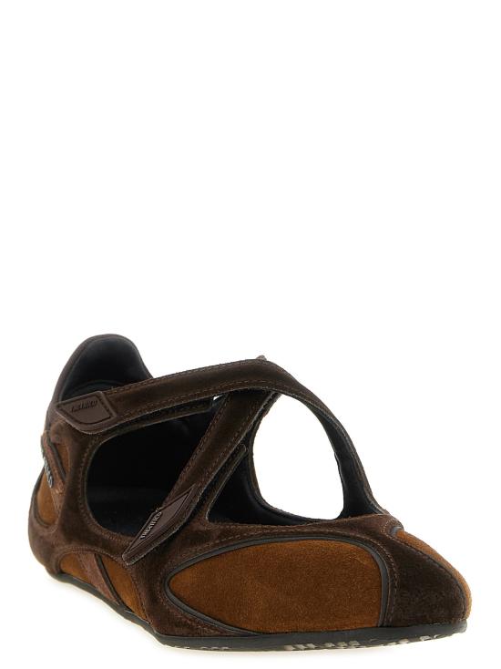  디 아티코 스니커즈 LD261WSH00871LBT040AA773 BROWN - THE ATTICO