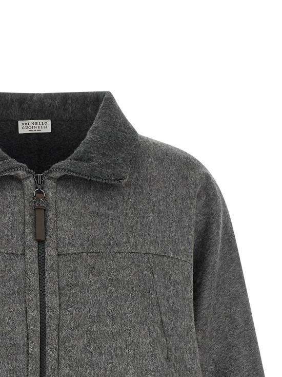  브루넬로 쿠치넬리 자켓 LDMP565B3F06C6081 CHARCOAL - BRUNELLO CUCINELLI