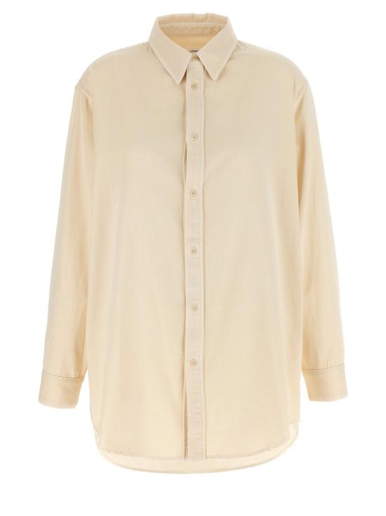  르메르 셔츠 LDSH1160LD1035WH004 CREAM