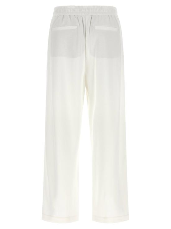  브루넬로 쿠치넬리 트레이닝/조거 팬츠 LDMG927VD199C7220 WHITE - BRUNELLO CUCINELLI