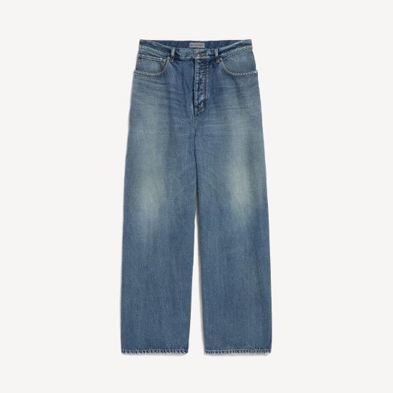  발렌시아가 데님 팬츠 FW26H432 745213 TDW14 5002 DarkBlue S - BALENCIAGA