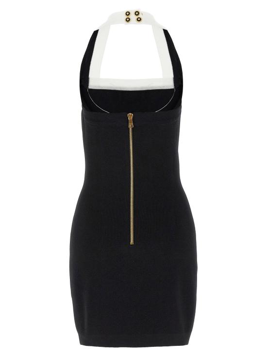  발망 점프수트 LDEF1R2390KH99EAB BLACK - BALMAIN