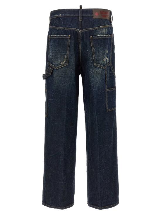  디스퀘어드2 데님 팬츠 LDS74LB1761D30011470 DARK BLUE - DSQUARED2