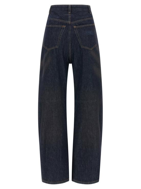  MM6 메종마르지엘라 데님 팬츠 LDS62LB0218M30055963 NAVY - MM6 MAISON MARGIELA
