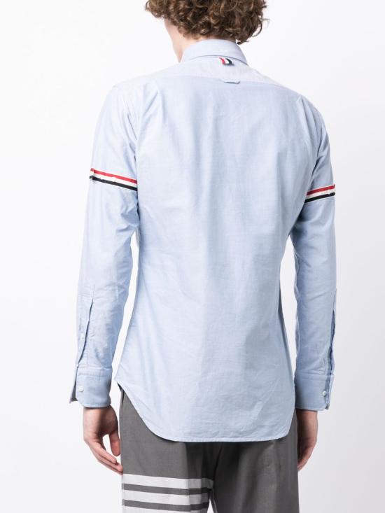  톰브라운 옥스포드 암밴드 클래식 셔츠 MWL150EF0313480 AI26 LIGHT BLUE - THOM BROWNE