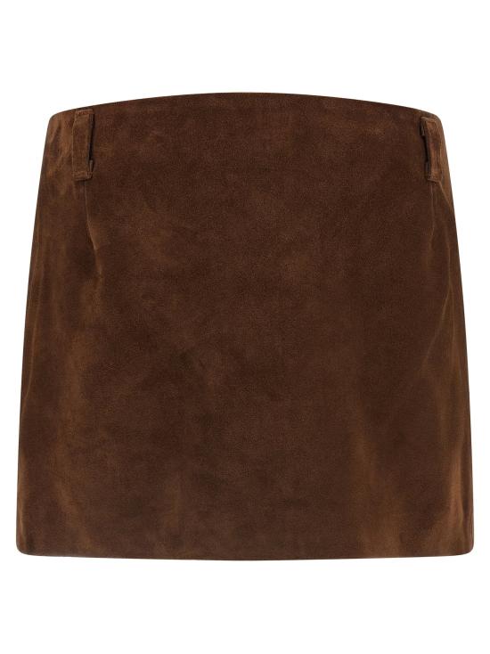  마르니 스커트 LDGOMX0848QUULV89400M72 BROWN - MARNI