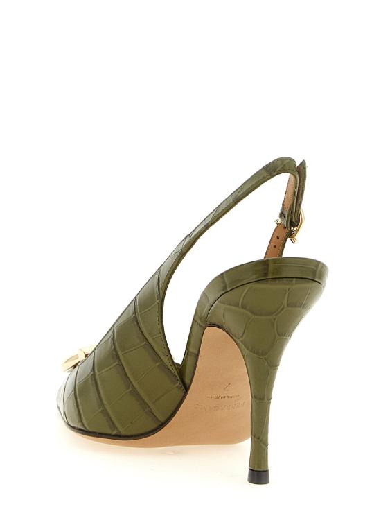  살바토레 페라가모 힐/펌프스 LD794993NEWOLIVE OLIVE GREEN - SALVATORE FERRAGAMO