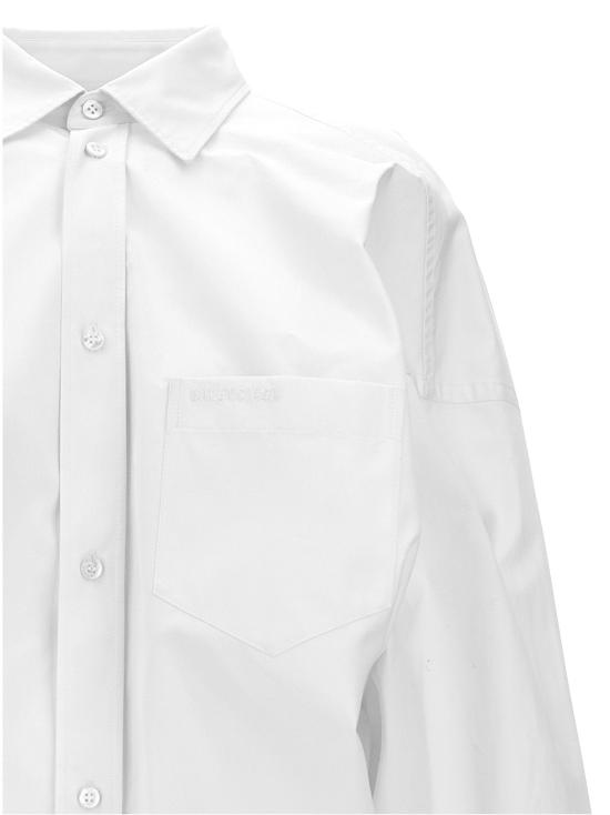  발렌시아가 셔츠 LD790945TQM059000 WHITE - BALENCIAGA