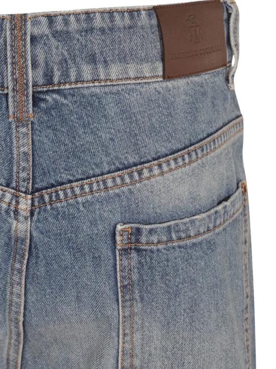  브루넬로 쿠치넬리 데님 팬츠 210000033229 BLUE - BRUNELLO CUCINELLI
