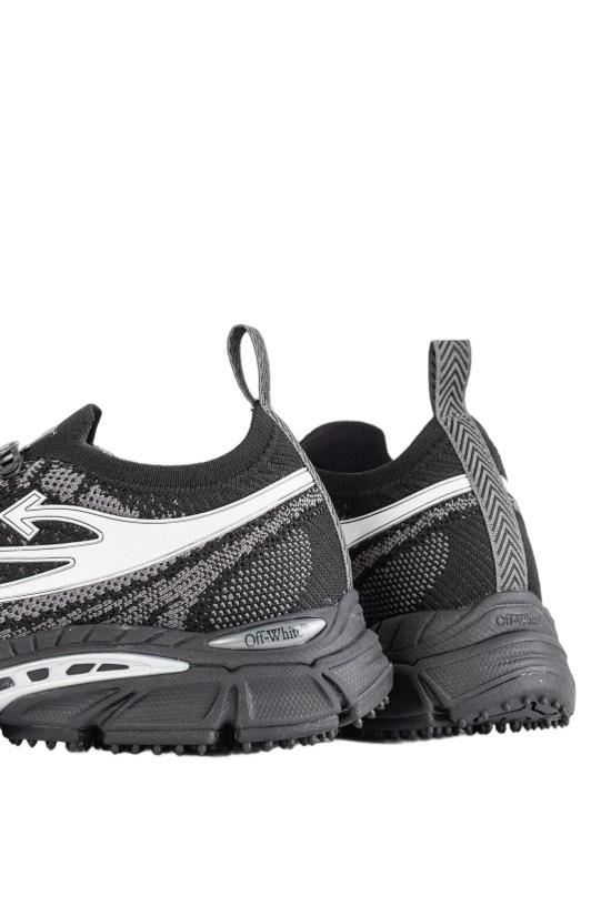  오프화이트 스니커즈 FW26H163 OF06207001 1072 Black Silver EU44 - OFF WHITE