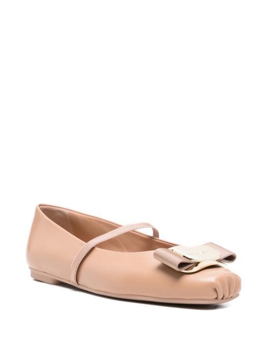  살바토레 페라가모 바라 보우 발레 플랫 01H345785210016 P26 ALMOND PINK - SALVATORE FERRAGAMO