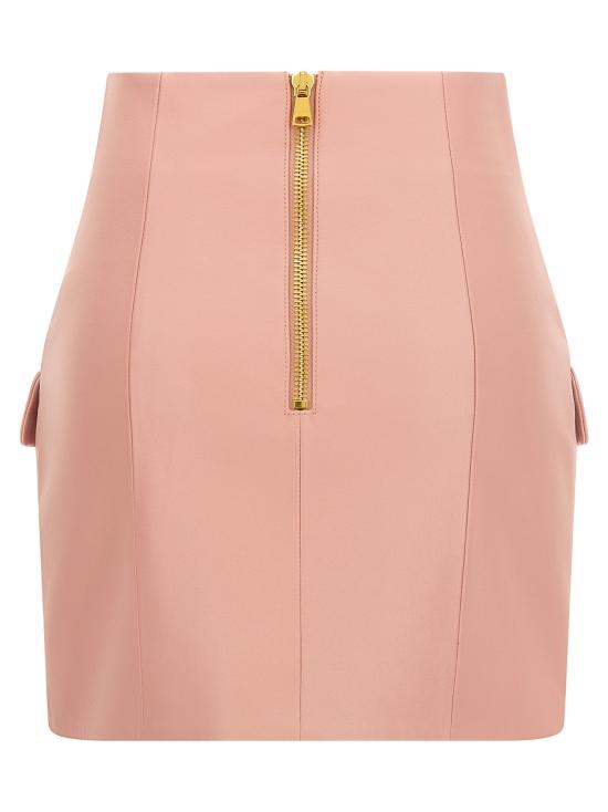  발망 스커트 LDGF1LBB29LE044HR PINK - BALMAIN