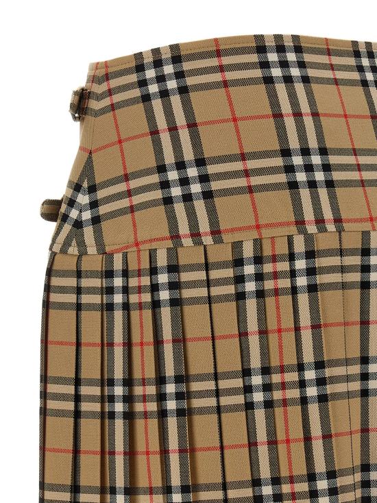  버버리 스커트 LD8025832ARCHIVEBEIGEIPCHK CAMEL - BURBERRY