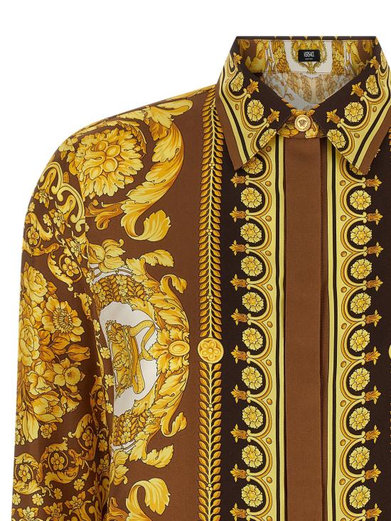  베르사체 셔츠 LD10013601A152155N790 BROWN - VERSACE