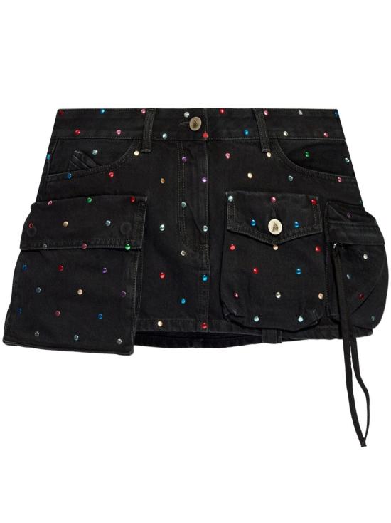  디 아티코 스커트 247WCS136D075S100 BLACK