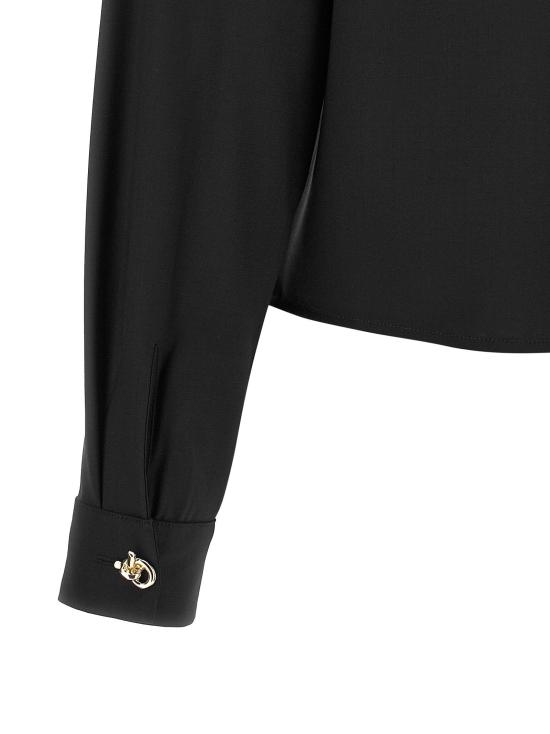  파비아나 필리피 셔츠 LDCAD216F312D6205146 BLACK - FABIANA FILIPPI