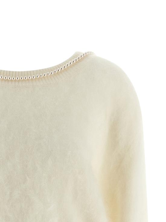  베르나데트 스웨터 LDPS26KNITPULLSOLG37 CREAM - BERNADETTE