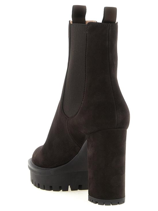  지안비토로시 부츠 LDG7289970RICCASMOKA BLACK - GIANVITO ROSSI