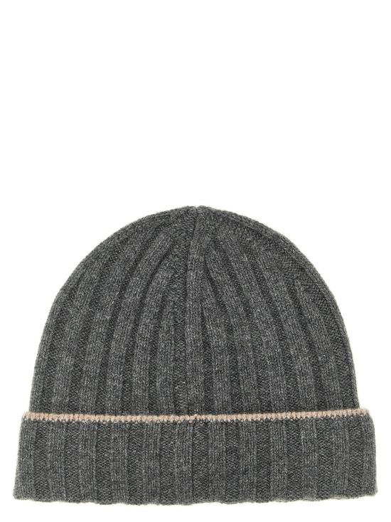  브루넬로 쿠치넬리 모자 LDM2240900CBL55 GREY