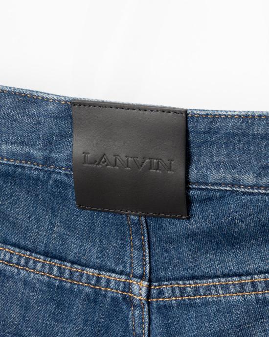  랑방 데님 팬츠 RM TR0131 D091 E25 22 LIGHT BLUE 46 - LANVIN
