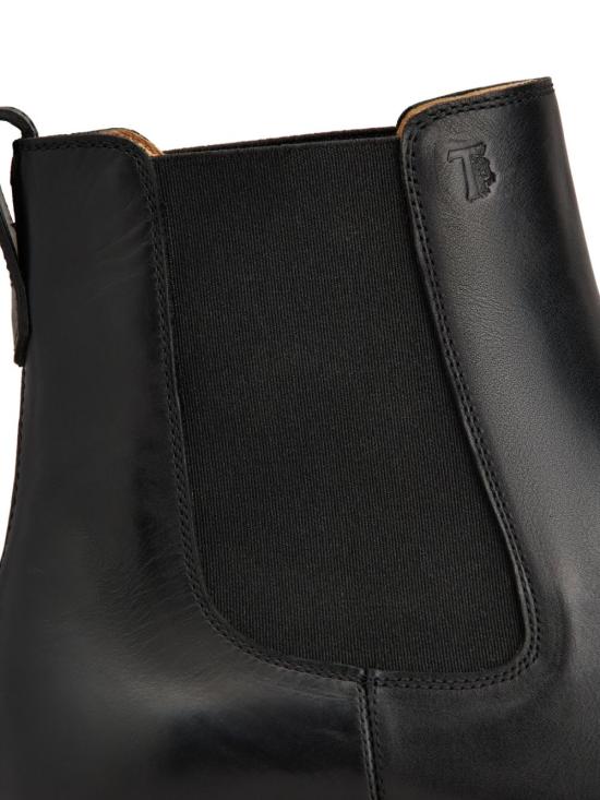  토즈 레더 앵클 부츠 XXM75L00P20D90B999 AI26 BLACK - TODS