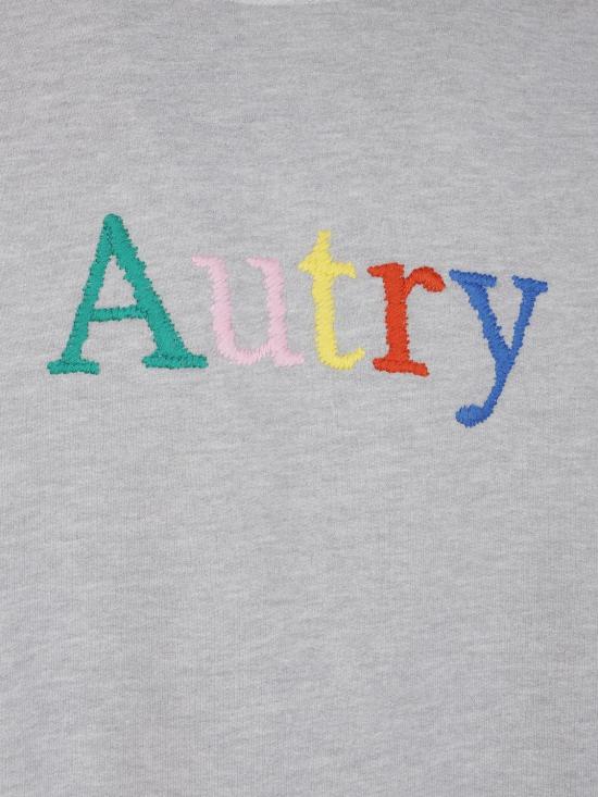 26FW 오트리 긴팔 티셔츠 SWPX 120D Grey 1 - AUTRY