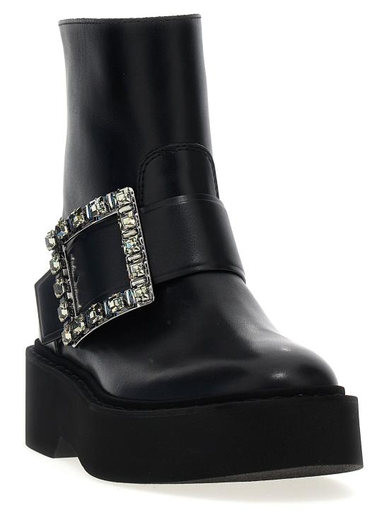  로저비비에 부츠 LDRVW74039630TTQB999 BLACK - ROGER VIVIER