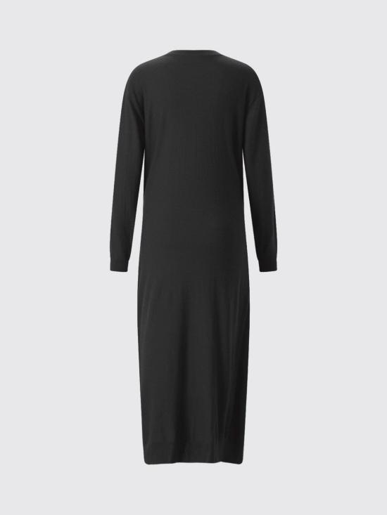 26FW 르메르 롱 원피스 DR1180LK1063 BK999 Black - LEMAIRE