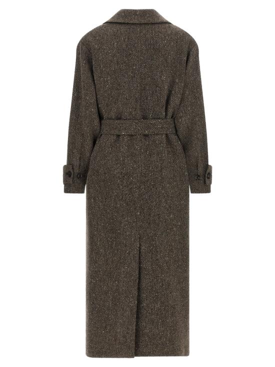  키톤 코트 LDD62612K0544I02MARRONE BROWN - KITON