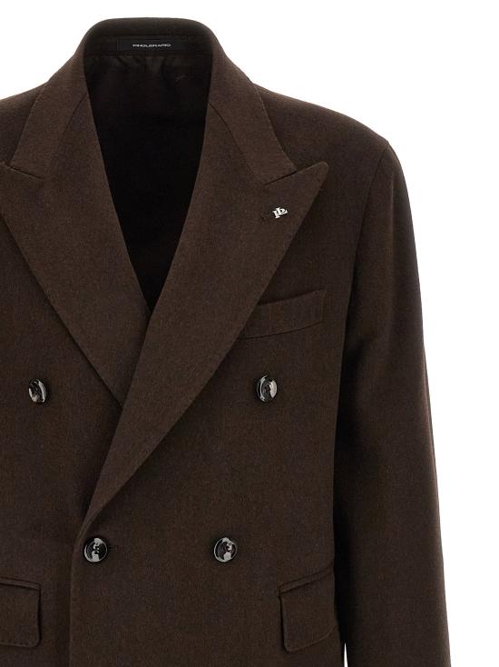  딸리아토레 코트 LDCLD10B010103M3404 BROWN - TAGLIATORE