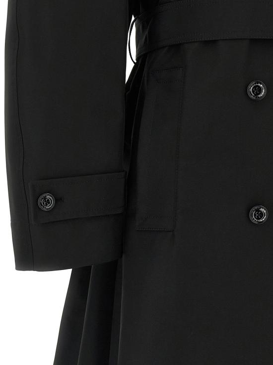  몽클레어 트렌치 코트 LDK24031C00005M6518999 BLACK - MONCLER