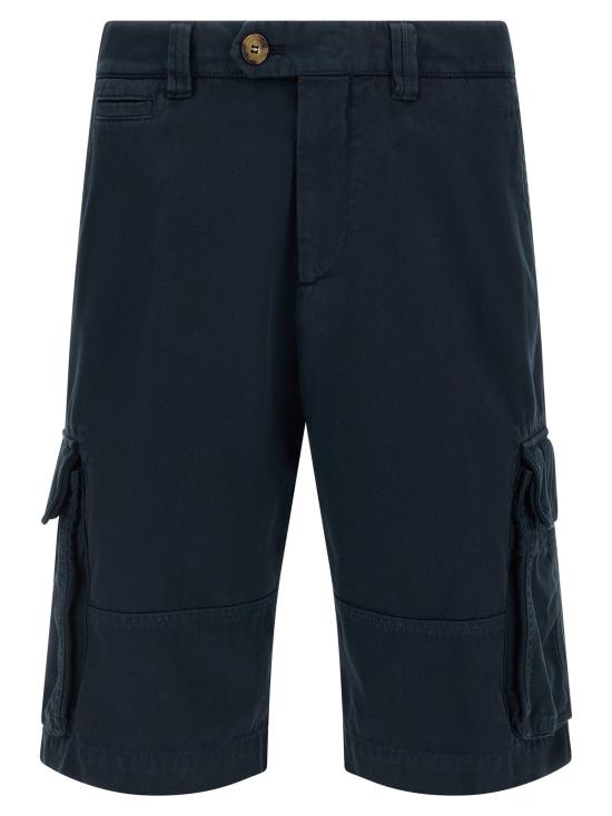  브루넬로 쿠치넬리 숏팬츠 LDM252DL0510C2517 NAVY