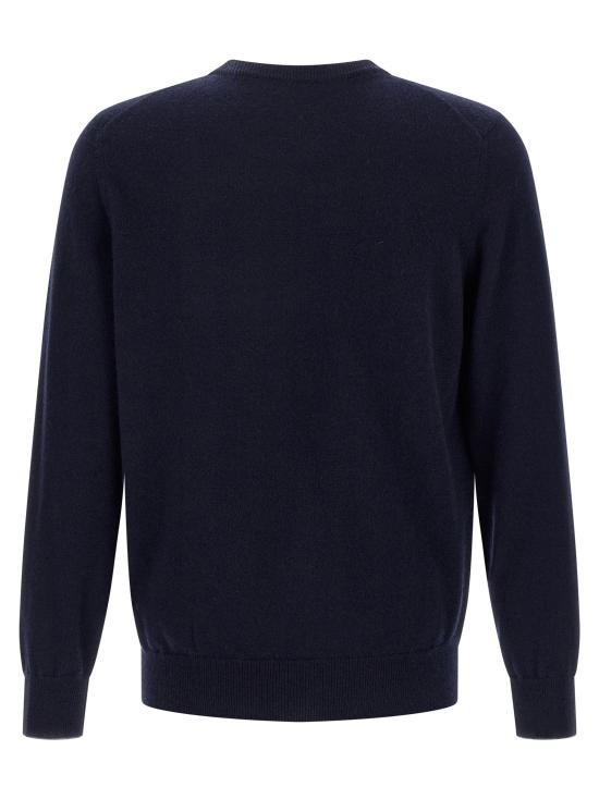  브루넬로 쿠치넬리 스웨터 LDM2200100CW425 NAVY - BRUNELLO CUCINELLI