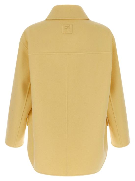  펜디 코트 LDFW1415AOYAF0QJ6 CREAM - FENDI