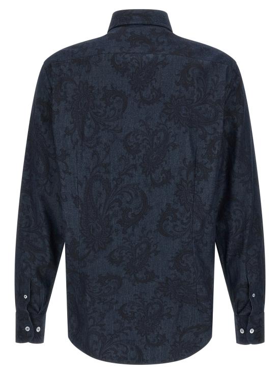  에트로 셔츠 LDMRIB000299SA5S6X0883 NAVY - ETRO