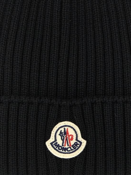  몽클레어 비니 LDL29543B00009M1131999 BLACK - MONCLER