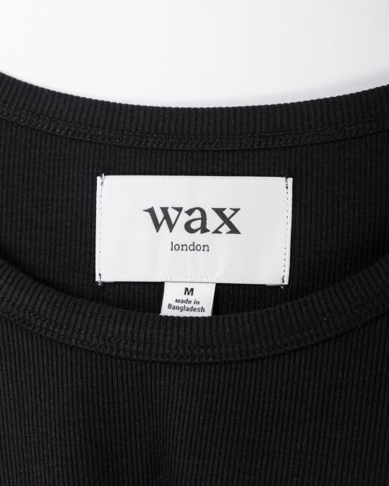  왁스 런던 민소매 티셔츠 WI00 TEE MON AXH BLK BLACK XL - WAX LONDON
